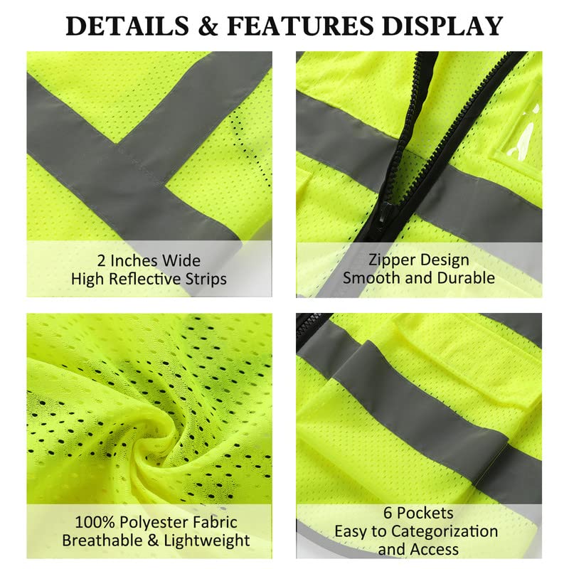 High Visibility Jacket category for high visibility safety apparel