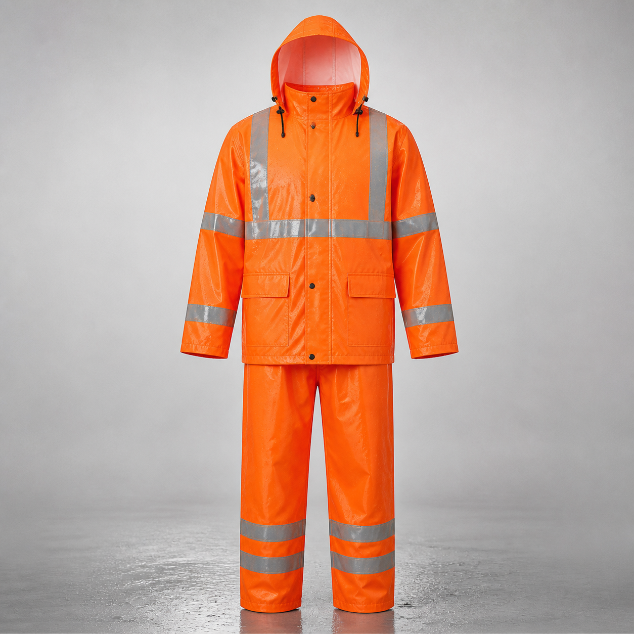 Safety Rainwear category for high visibility safety apparel